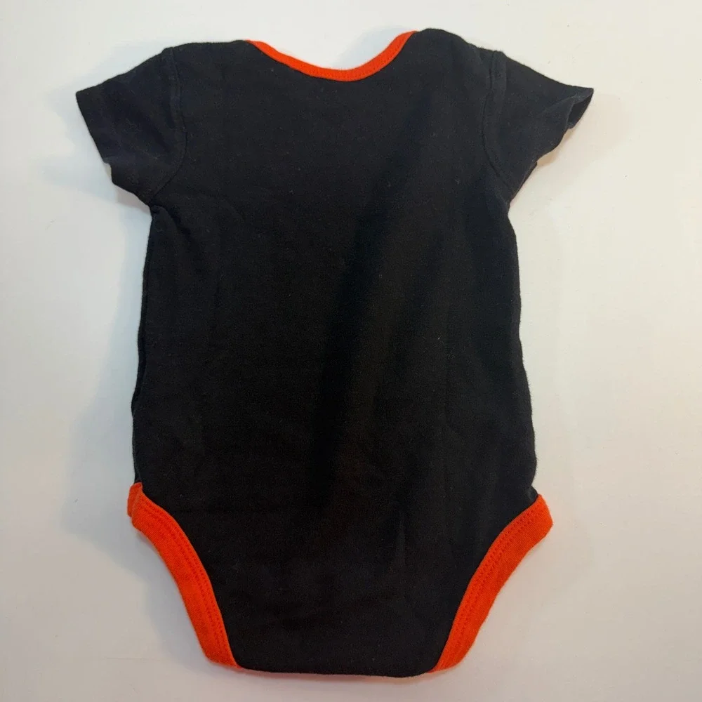 Baltimore Orioles MLB Adidas Bodysuit One-Piece Baby Kids 3/6M Black Baseball‎